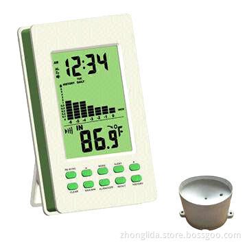 Precision Rain Gauges for Christmas Gift, 0 to 9,999mm Rainfall Display Range